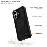Rokform iPhone 17 Rugged Case. Choose your version